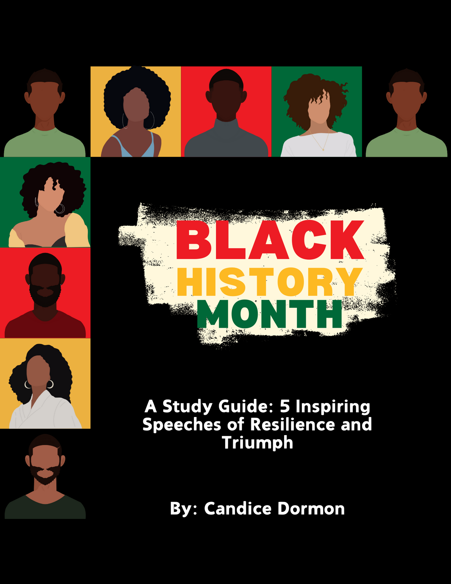 Black History Month Study Guide: Inspiring Speeches of Resilience and Triumph (Digital eBook)