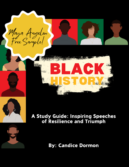 Maya Angelou: Black History Month Study Guide